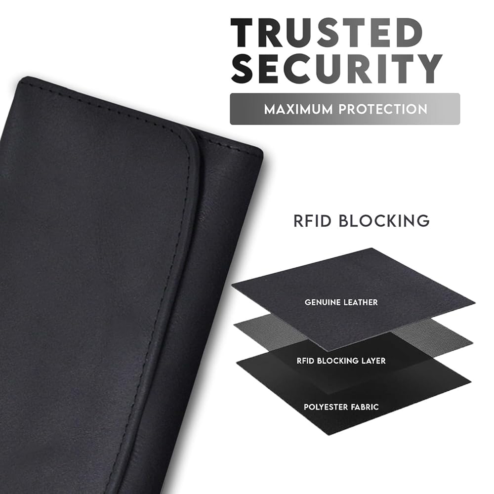 Amazon.com: HUFFAM Genuine Leather Wallets for Women 2024